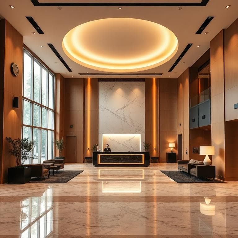 Hotel check-in with a digital system